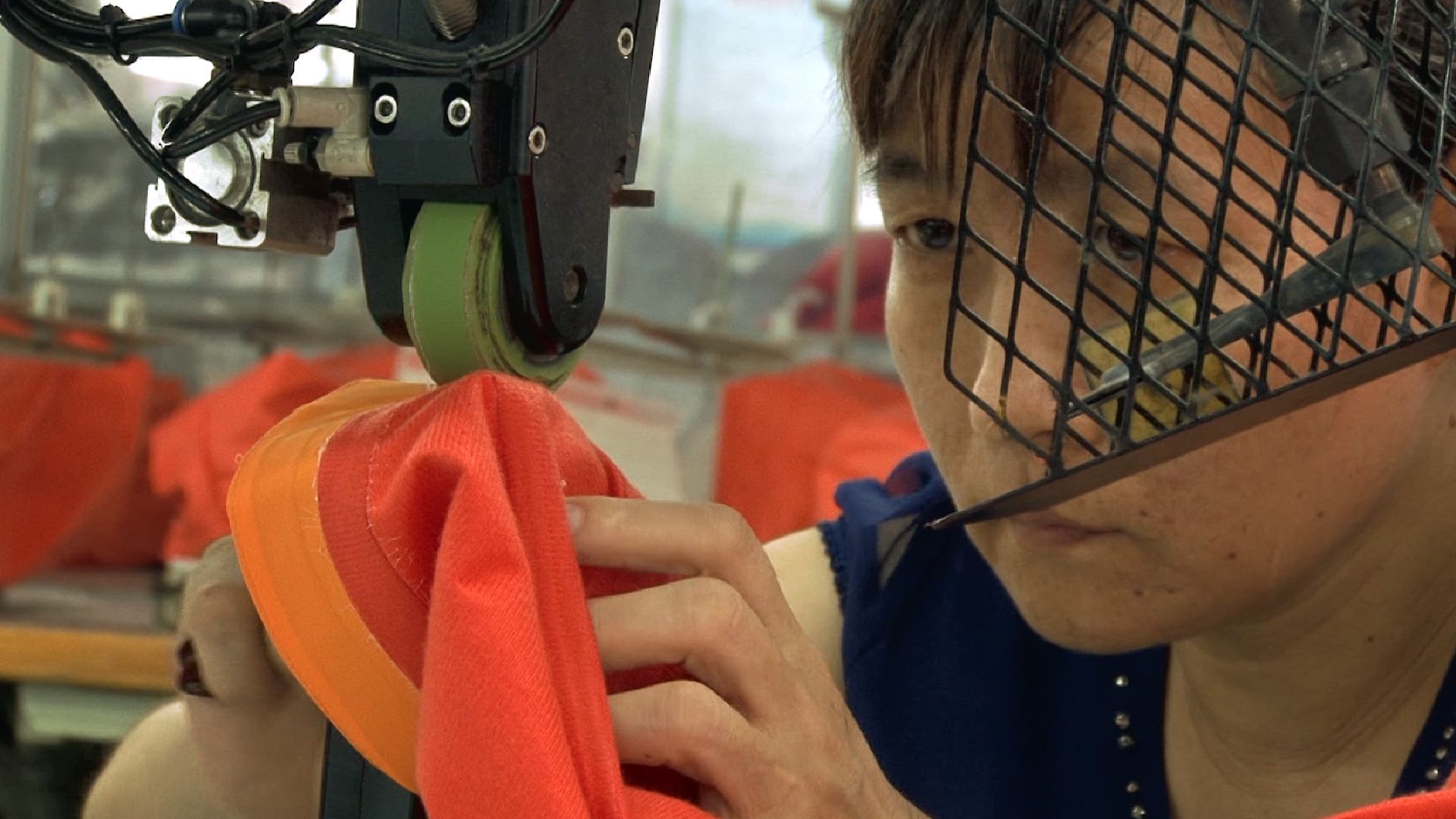 Bekleidungs-Produktion in Asien